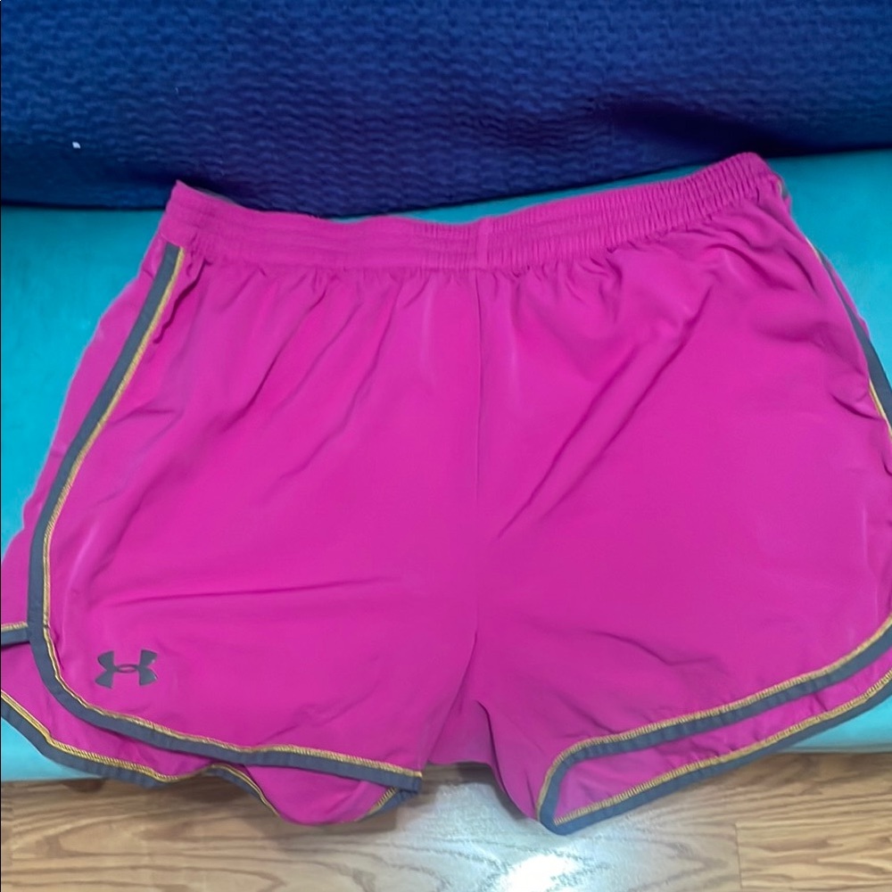 Under Armour Women's Pink Athletic Shorts